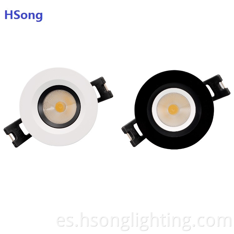 Bajo precio Cobreado empotrado LED Downlight Dimmable